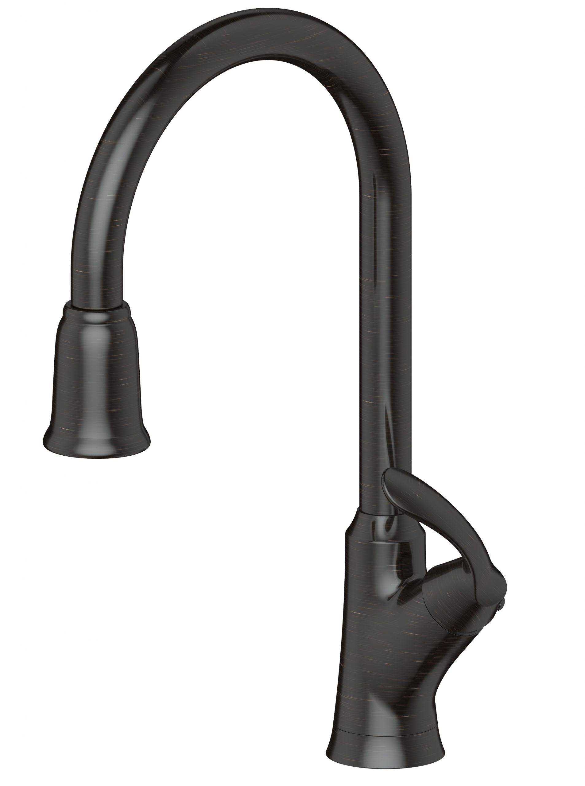 “Stiletto Collection” SingleHandle Kitchen Faucet With